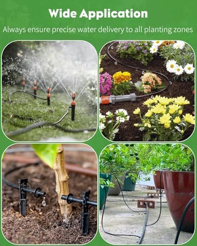 Pawfly 500 ft. 1/4" Drip Irrigation Tubing, Blank Distribution PVC Tubing for Drip Irrigation System, Drip Irrigation Hose Roll for Garden Watering System - Image 7