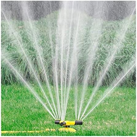 360 Degree Automatic Rotating Lawn Sprinkler -Yard Garden Large Area Coverage Water Sprinkler Irrigation Water Sprayer (Color : A Yellow 20.5x18x9cm) - Image 7