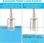 3 Pack Water Float Valve For Water Tank,1/2" to 3/4'' Fully Automatic Water Level Control Float Valve, 304 Stainless Steel Water Trough Float Valve For Water Tank Pool Livestock Troughs Distille - Image 3