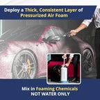 Sprayers Plus FoamX Pro Foaming Pump Sprayer 2 Gallon 45 PSI Hand Pump - Image 2