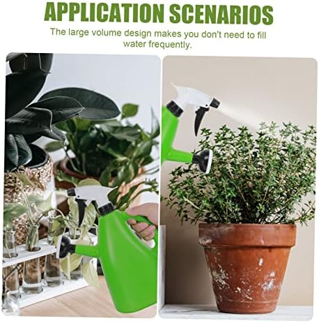 Watering can,1pc Watering Can Metal Water Jug Mini Kettle Watering Can Indoor Metal Sprinkling Pots Water Kettle Sprayer Decorative Watering Can Outdoor Watering Kettle Garden Watering Pot Pp(Greenx3p - Image 4
