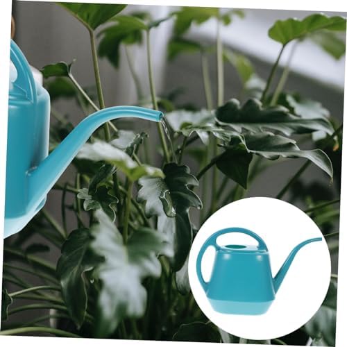 Watering Can Green Long Spout for Plants and Flowers, Plastic - Image 2