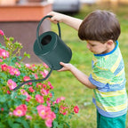 Plant Watering Can, 50 oz / 1500 ml Stainless Steel Metal - Modern Decorative with Long Spout for Indoor Potted Plants, Bonsai, Garden Flowers, Alpinegreen - Image 7