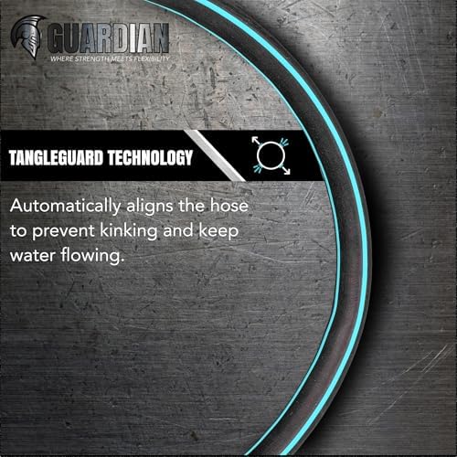 Flexon 5/8" x 100 ft. Guardian Heavy Duty Kink Resistant Garden Hose with TangleGuard Technology – Durable, Flexible, Tangle-Free Watering, Ideal for Lawn, Garden, and Outdoor Use - Image 5