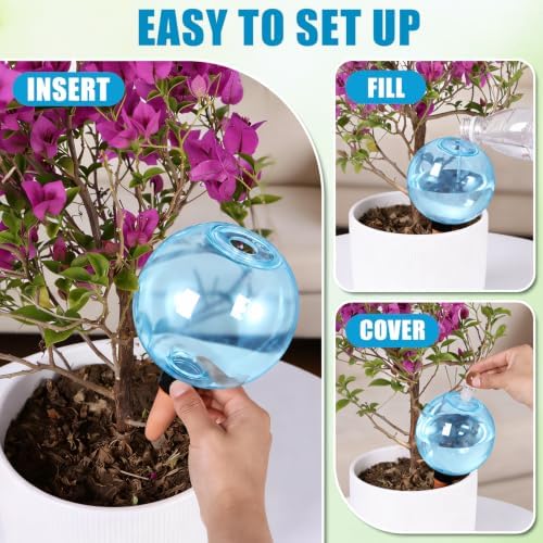 4 Pack 28 oz XXL Extra Large Self Watering Globes to 3+ Weeks Watering - Image 7