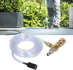 ViaGasaFamido Pressure Washer Chemical Injector Kit, Adjustable Downstream Soap Dispenser for Pressure Washer Brass Stainless Steel 5000 PSI 14 Inch Nozzle 38 Inch Connector 98 Ft Hose - Image 4