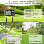 120FT Drip Irrigation System with Smart Water Timer - Image 2