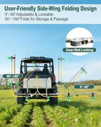 6-Nozzle Sprayer Boom Kit, 122" Folding Spray Boom for ATV & UTV - Image 3
