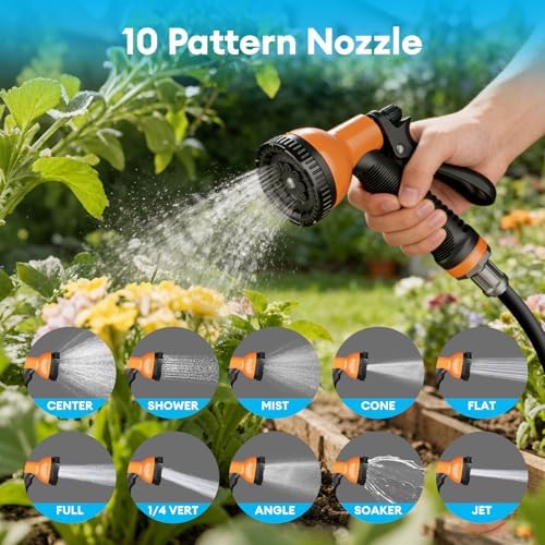 TABU 1/2 Inch x 100 FT Retractable Garden Hose Reel, Wall Mounted - Image 4