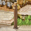 Outdoor Water Fountain Water Column with Faucet，freestanding Garden Hose Holder with Full Copper Faucet，Yard Hydrant Water Feature Fountain Water Dispenser ，for Garden Irrigation and Watering by Unknown