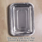 Drip Tray for Bottom Watering, Heavy Duty Large Pan with Silent Pulley for Indoor and Outdoor Plants, Efficient Water Collection and Easy Maintenance - Image 6