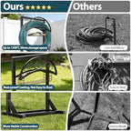 BOLITE Garden Hose Holder, Heavy Duty Freestanding Water Hose Holder, 150ft - Image 3