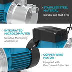LEO Smart Control Booster Jet Pump - Image 4