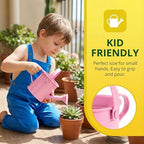 Veemoon Small Kids Watering Can, 6pcs Lightweight Metal Watering Can for Indoor Plants - Portable Water Supplies for Toddler Bonsai Plant Gardening Indoor and Outdoor (6 Colors) - Image 4
