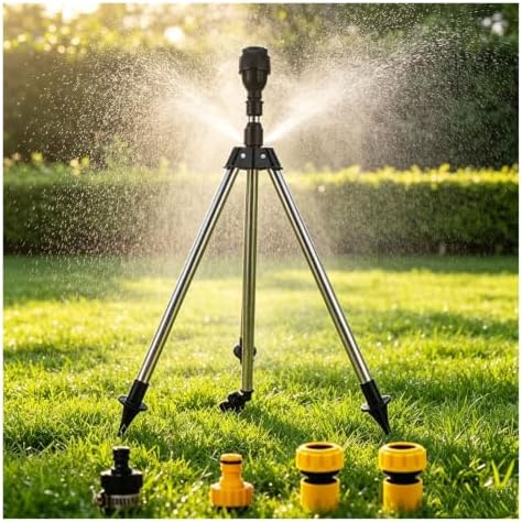 Rotating Sprinklers for Yard, Garden Hose Sprayer for Large Area, Yard by Unknown