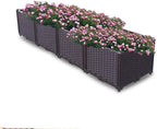 YSUEFIJO Raised Garden Bed for Vegetables, Elevated Planting Planter Box, Garden Planter Box Kit, Planters for Outdoor, Perfect to Grow Vegetables Herbs Flowers by WELCOMETOYSUEFIJO