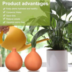 Blushtier 2 Pcs Terracotta Watering Pots Olla Self Watering with Lid 102 oz - Image 3