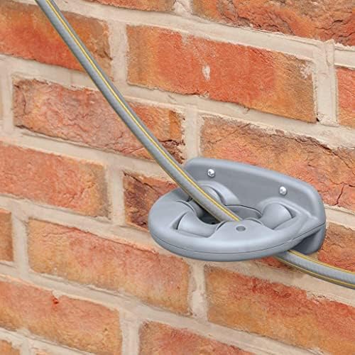 Hozelock - Wall-Mounted 30m Hose Reel with 15m Hose : Easy-to-Install Wall-Mounted Hose Reel with Handle, Complete with Hose Guide, Nozzle, Fittings and Accessories [2422R0000] - Image 4