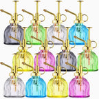 Maxdot 12Pcs Glass Plant Mister Spray Bottle 220ml, Gold Sprayer by Maxdot