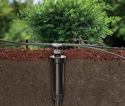 Rain Bird CNV182EMS Drip Irrigation Sprinkler Conversion Kit, 1800 Series Pop-Up to 6 Drip Emitters with 1/4" Tubing (Pack of 2) - Image 2
