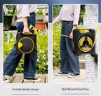 Garden Hose Kit, Garden Hose Set, Automatic Recycling Wall Hose Cart, Ideal for Garden Watering, Outdoor Garden Hose Reel - Image 4