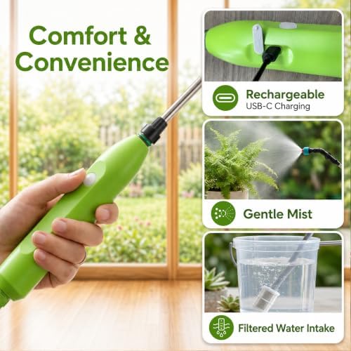 High Reach Electric Plant Waterer for Indoor Hanging Plants - Image 4