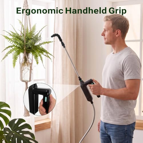 Electric High Reach Plant Waterer, 24-32in Watering Wand for Hanging Plants - Image 4