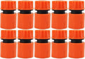 Hose Faucet Quick Connector Garden Water Pump Filter Pipe Extender Home Tube Joint Adapter Irrigation System Repair Supplies(Orange,3pcs) by Unknown