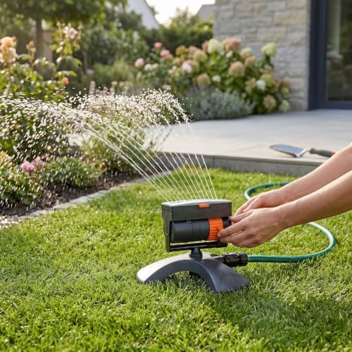 Pssopp Lawn Oscillating Sprinkler Garden Sprinkler - Image 2