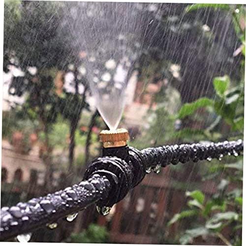 SUPVOX 36pcs Brass Misting Nozzle Outdoor Cooling System Misting Fan for Garden Hose - Image 2