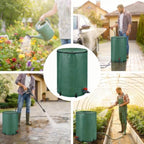 50 Gallon Rain Barrel, Collapsible Water Tank for Gutter Downspout - Image 5