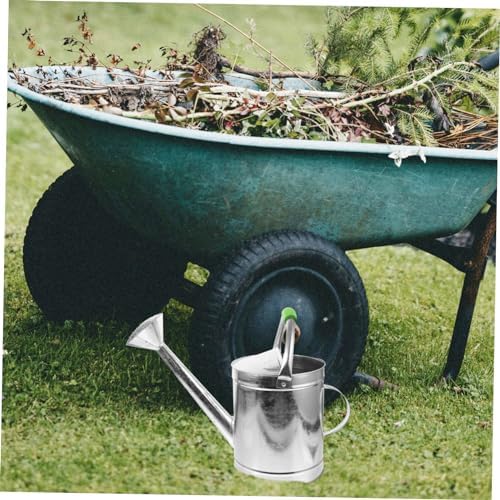 Vintage Stainless Steel Handheld Watering Can Xmas 5l for Flowers - Image 7
