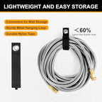 Metal Garden Hose 50 ft with 10 Function Sprayer Nozzle, Lightweight Stainless Steel Water Hose with 3/4" Solid Fittings, Flexible Kink Free Leak Proof for Yard, Patio, Outdoor & Car washing - Image 6