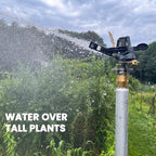 Impact Water Sprinkler 300005 on Tripod Stand, Telescopic with Long Range to 80 ft Diameter Coverage by New England Garden Tools - Image 2