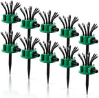 360° Coverage Precision Garden Irrigation Sprinkler, Multiple Sprinklers on One Hose, Multi Directional Lawn Sprinkler for Yard & Roof Cooling Wateringgarden Sprinkler (3) by Unknown