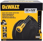 DEWALT 50 ft x 5/8 in Heavy-Duty Professional Grade Fabric Garden Hose - DXMH3302 by Unknown