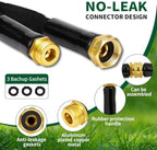 Garden Hose 100 FT Non-Expanding Water Hose Lightweight, Flexible Garden Hose with 10 Function Nozzle, Kink-Free, Durable, High-Pressure, Abrasion Resistant Hoses for Yard, Garden, Car Wash (100 FT) - Image 4