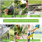 100 ft Non-Expanding Garden Hose, 360° Anti-Kink Swivel Fittings - Image 6