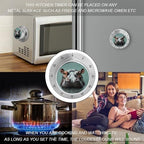 Hippo from Water Funny Timer 60 Minute Mechanical Clock Management Timers for Kitchen Work Training - Image 4