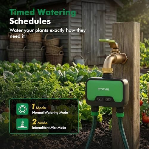 RESTMO Smart WiFi 2-Zone Sprinkler Timer, APP Control Timer - Image 3
