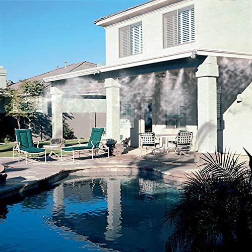 20 Packs 1/2" PVC Misting Nozzles Coupling with Brass Mist Nozzle - Image 5