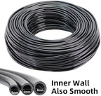 Garden Watering Hose PVC Soft Tubing Micro Drip Irrigation Tube, for Home Garden Water Plants Flowers Pipe (Color : 40M, Size : 1/8'' (innner Dia.3mm)) - Image 4