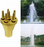 1" 1.5" 2" Straight Sprayer Pond Music Brass Fountain Nozzles for Garden Sprinkler Irrigation System - Image 3