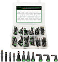 Fuel Line Repair Kit, 40pcs Fuel Line Quick Connect Assortment Kit by Japtend
