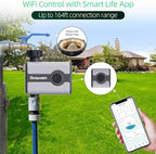 WiFi Sprinkler Timer Brass Inlet APP Remote Control Smart Irrigation System - Image 3