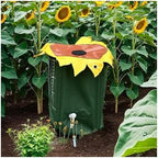 Portable Water Storage Tank, Portable Foldable Rainwater Collection System with Spigot Water Storage Container & Top Mesh, Portable Rain Barrels to Collect Rainwater from Gutter for Garden Lawn(264 Ga by Aimery