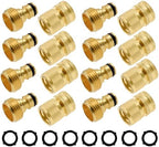 Hourleey Garden Hose Repair Connector with Clamps + Garden Quick Connect Kit - Image 6