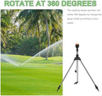 Tripod Sprinkler Automatic Retractable Rotating Irrigation Tool - Image 7