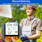 Sprinkler Timer Outdoor Water Timer for Garden Hose 1 Outlet Large LCD Screen Programmable Irrigation Timer for Yard Lawn Manual/Automatic Watering Timer - Image 7