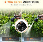 RESTMO Water Hose Nozzle Heavy Duty, Adjustable Garden Sprayer for Outdoor - Image 5